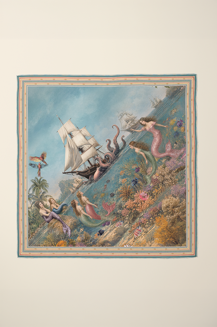 The Mermaid Follies Scarf