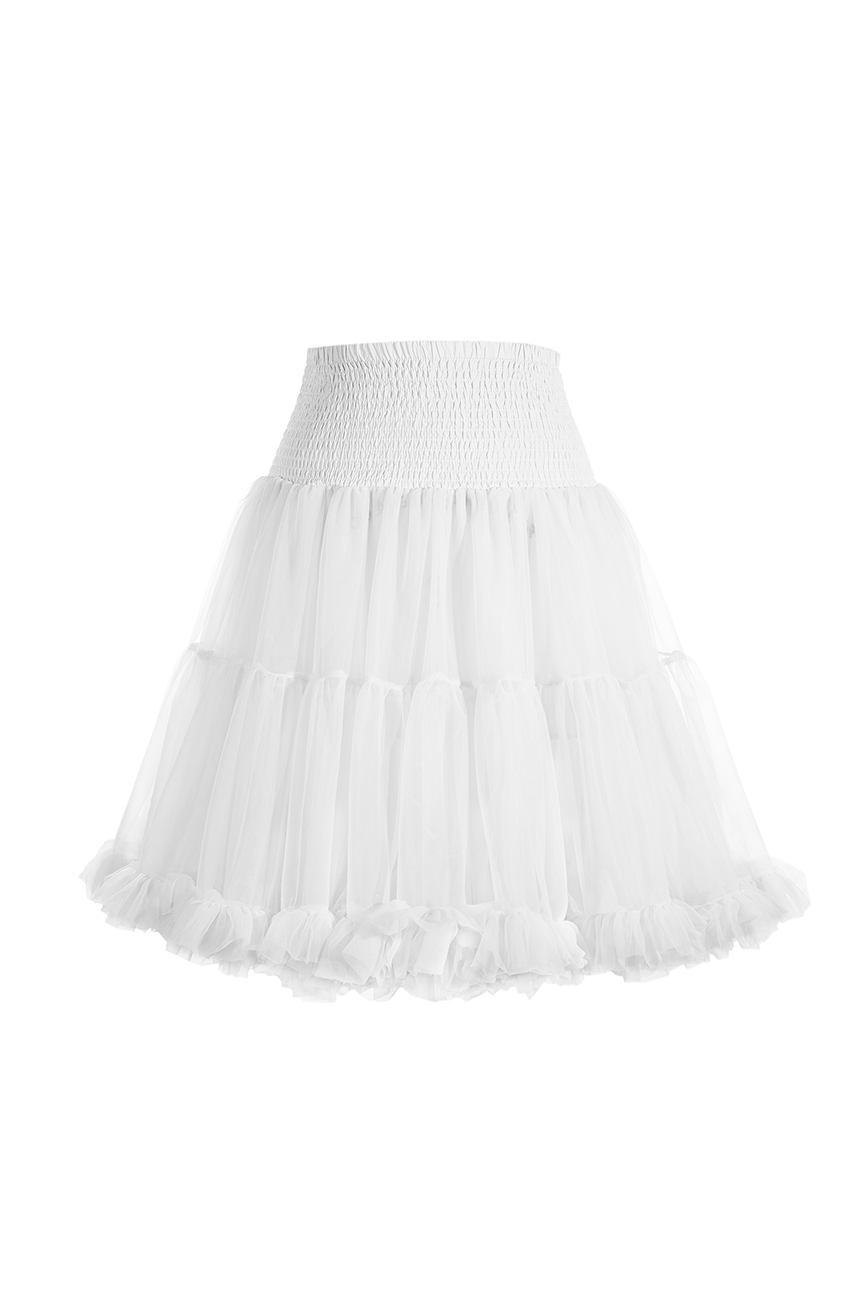 Vintage Classic Petticoat (Off White) - Kitten D'Amour