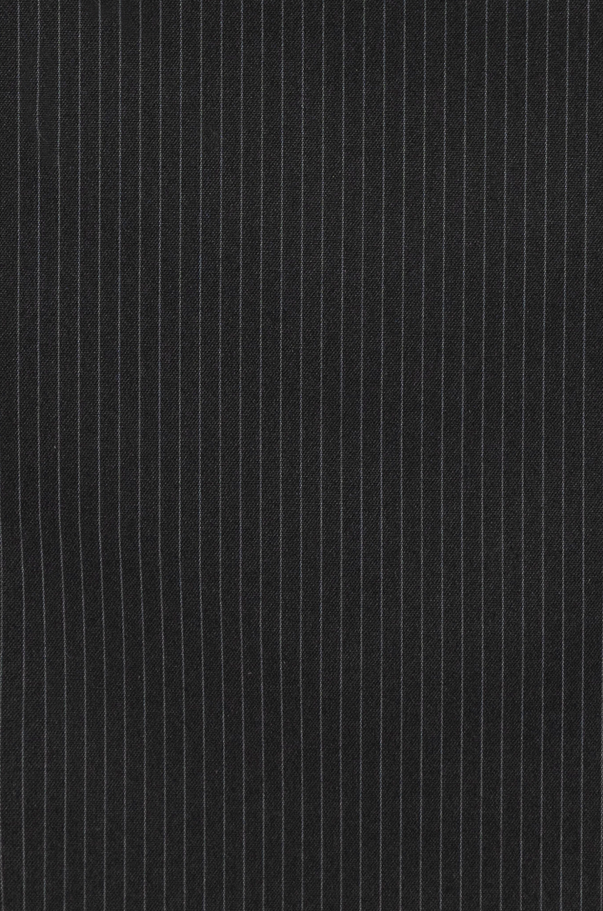 Read All About It Corset (Pinstripe Black)