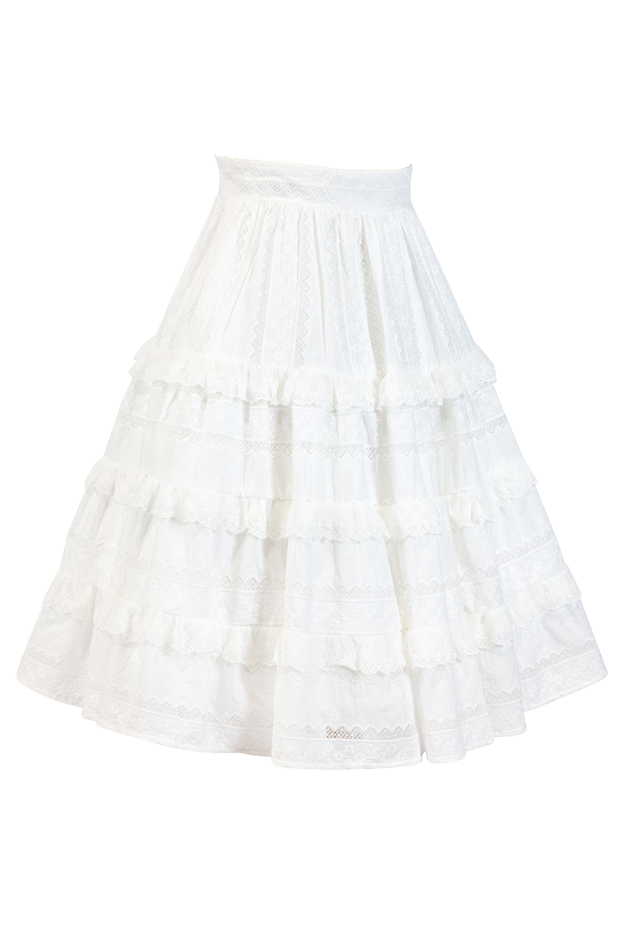 Porcelain Full Skirt