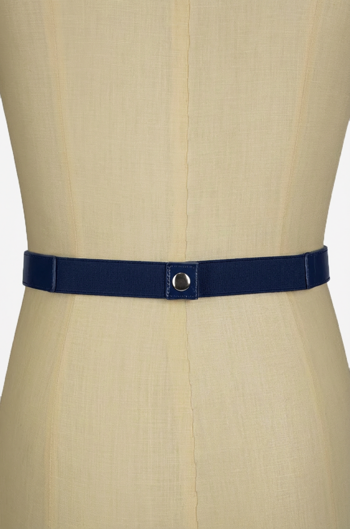 Pretty Kitty Follies Bow Belt (Navy)
