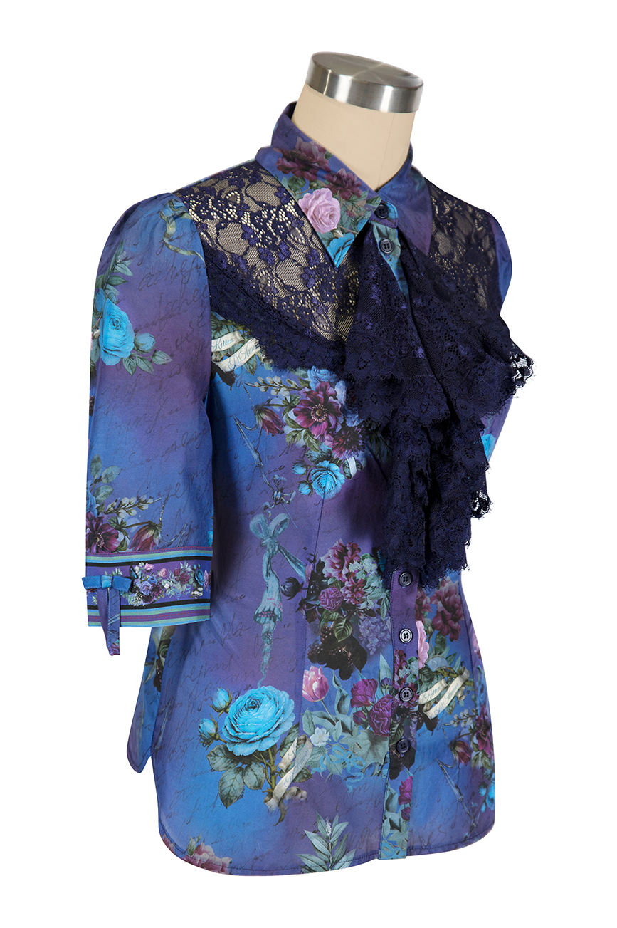 Mon Amour Print Blouse