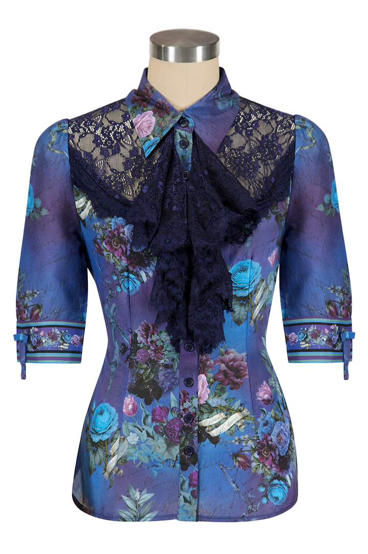 Mon Amour Print Blouse