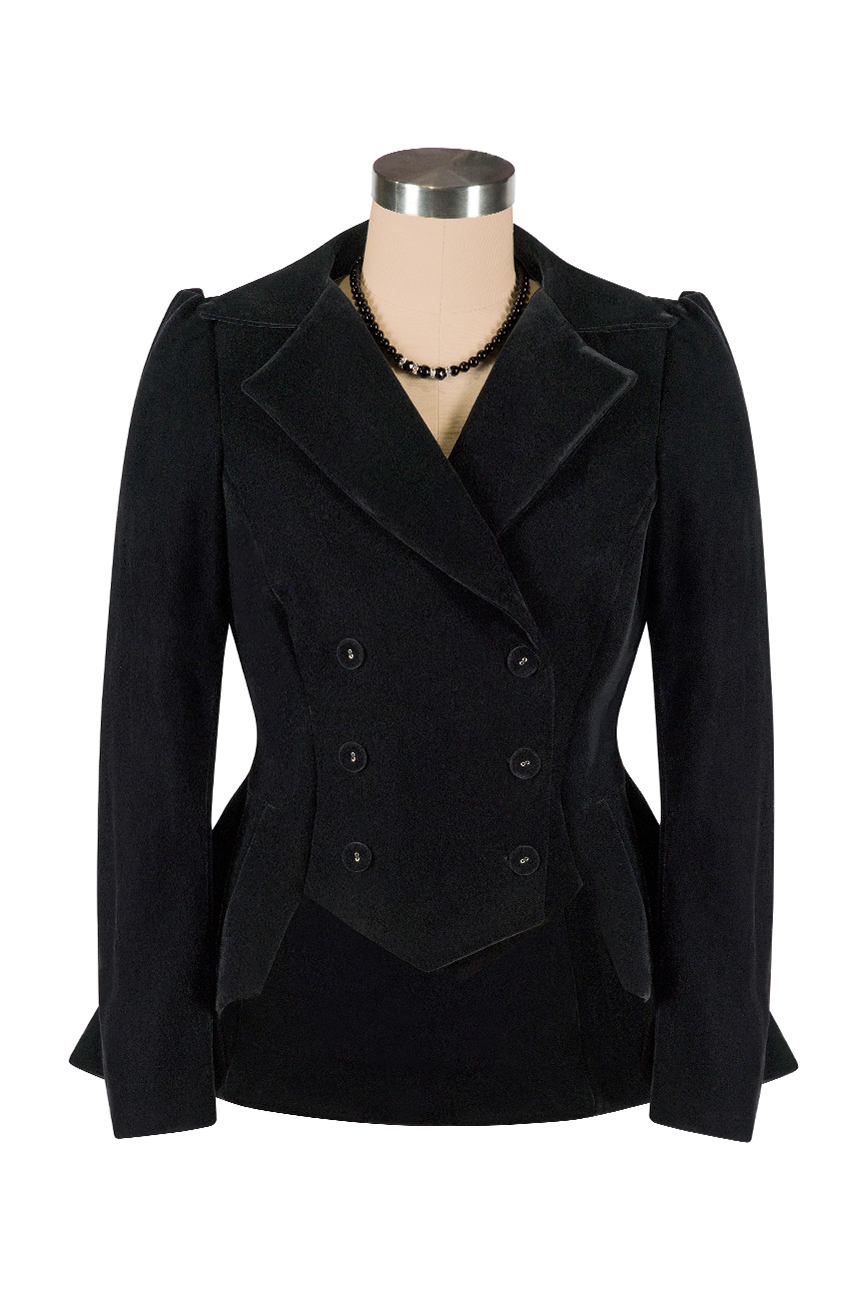 Rouge Noir Velvet Jacket