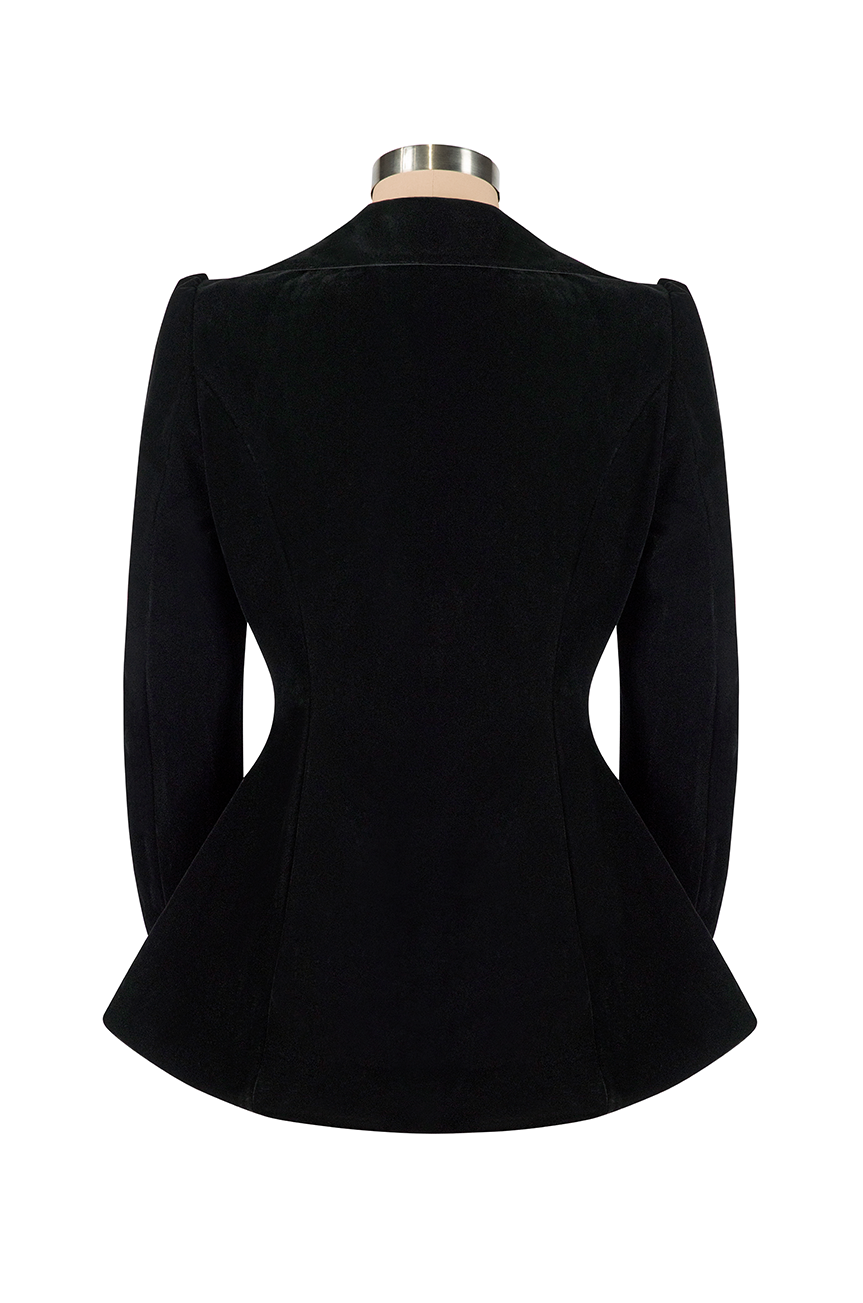 Rouge Noir Velvet Jacket