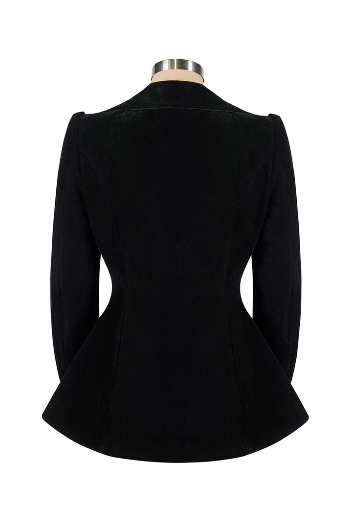Rouge Noir Velvet Jacket