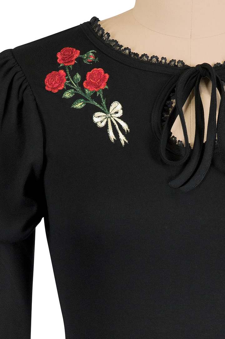 Rouge Noir Rose Top