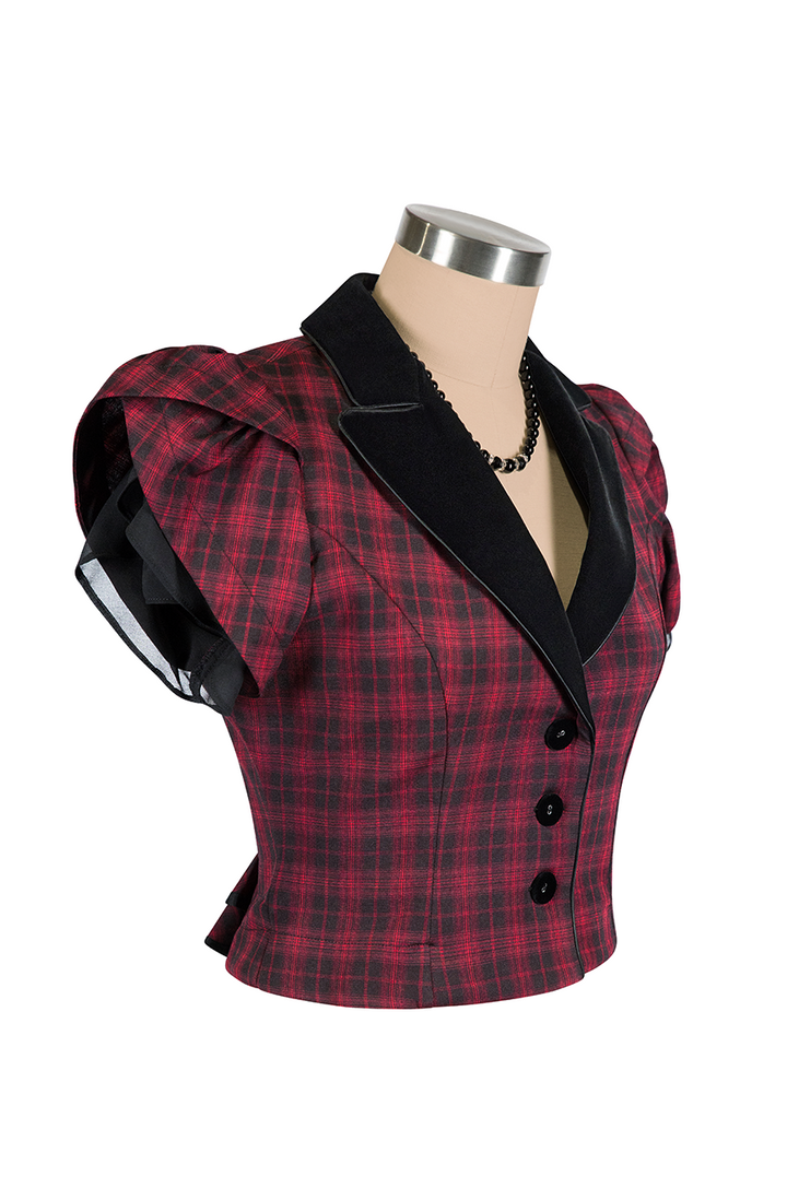 Rouge Noir Crop Jacket