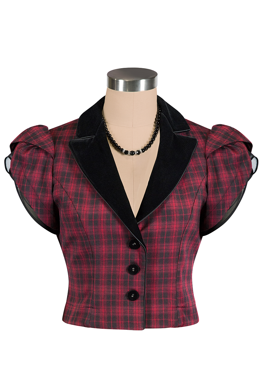 Rouge Noir Crop Jacket