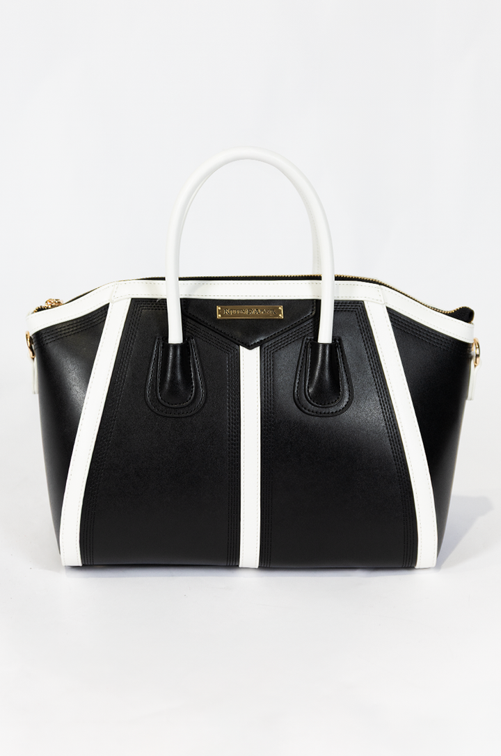 Ruby-Jean Handbag (Black/White)