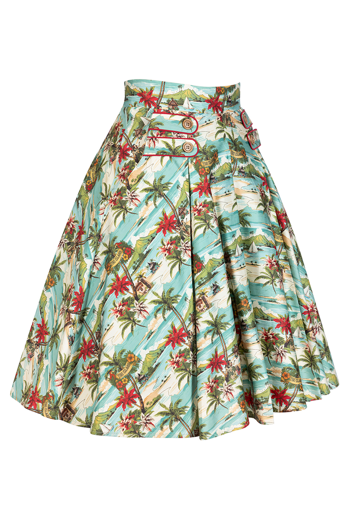Tiki Island Full Skirt