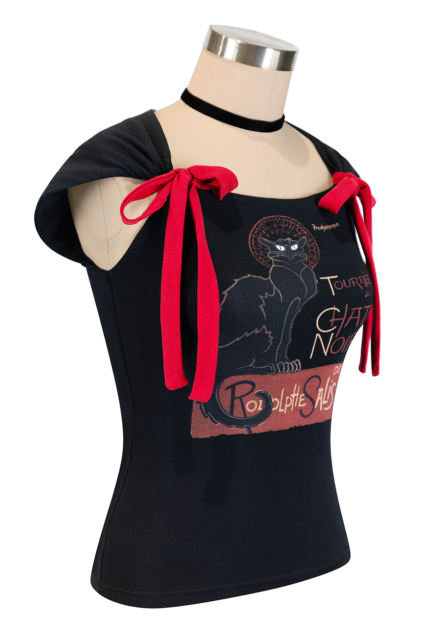 Chat Noir T-Shirt (Black)