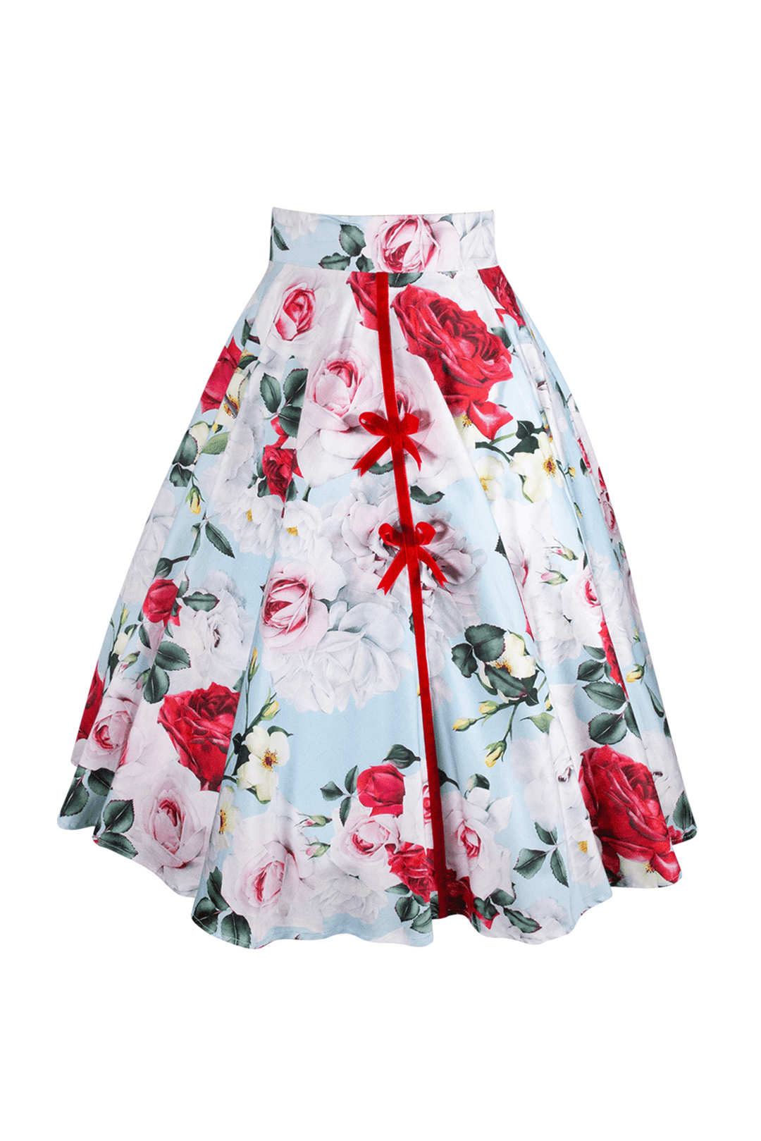 Tea Rose Full Skirt - Kitten D'Amour