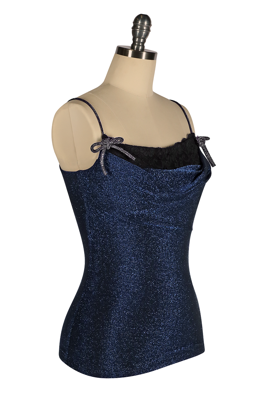 Sunset Strip Cowl Camisole (Navy)