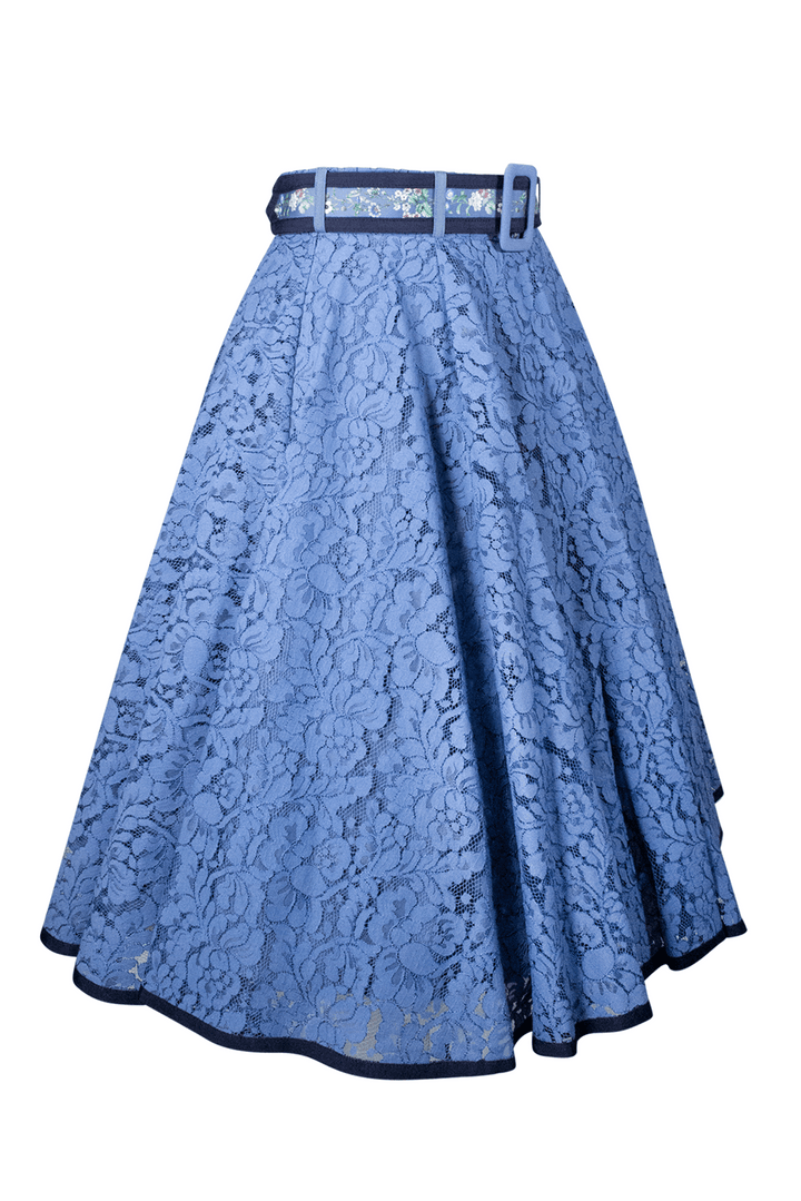 La Luna Circle Lace Skirt - Kitten D'Amour