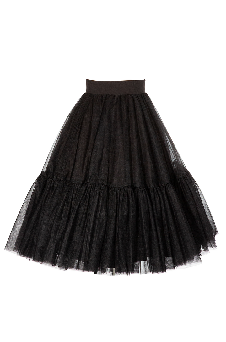 Elysian Tulle Skirt  (Black)