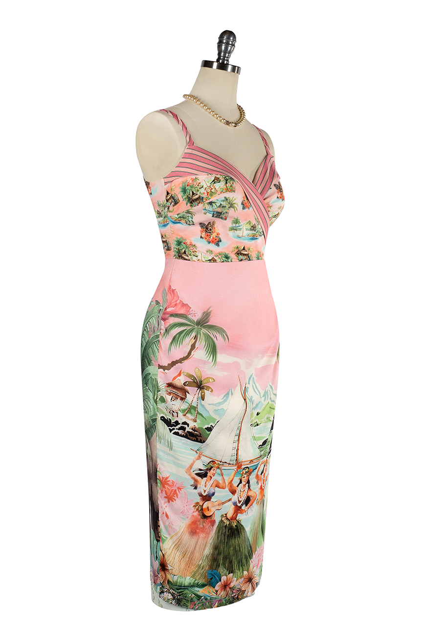 South Pacific Wiggle Dress