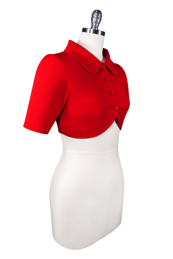 Miss Strawberry Pageant Crop Jacket - Kitten D'Amour