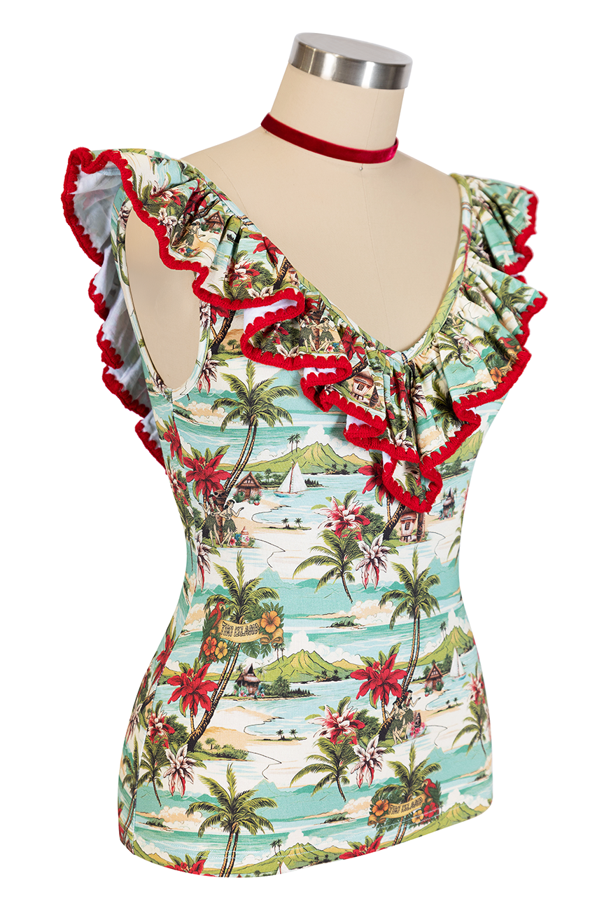 Tiki Island Classic Top (Print)