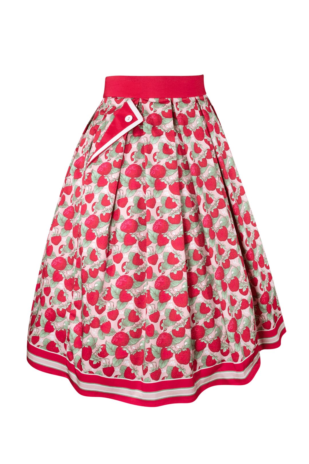 Miss Strawberry Pageant Skirt - Kitten D'Amour