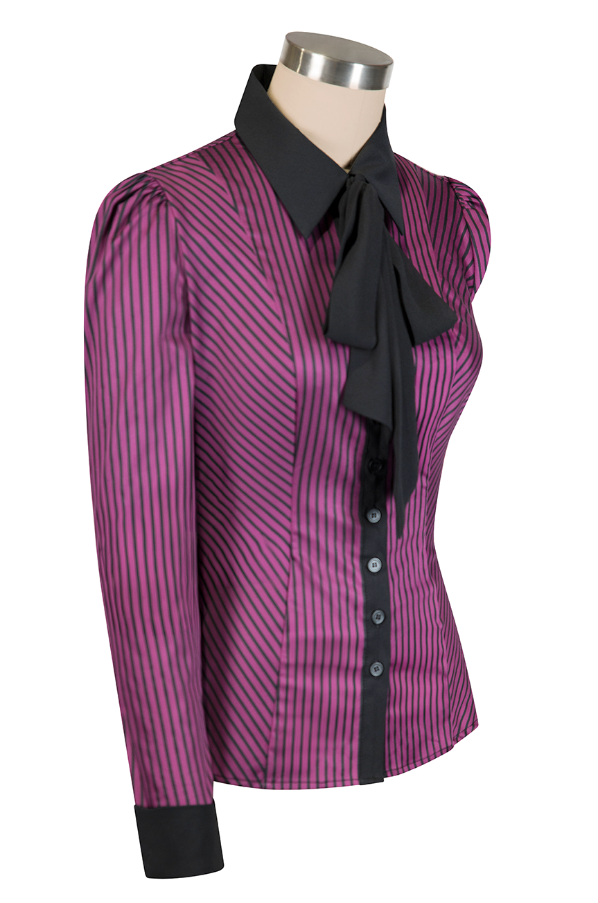 Office Affair Stripe Blouse