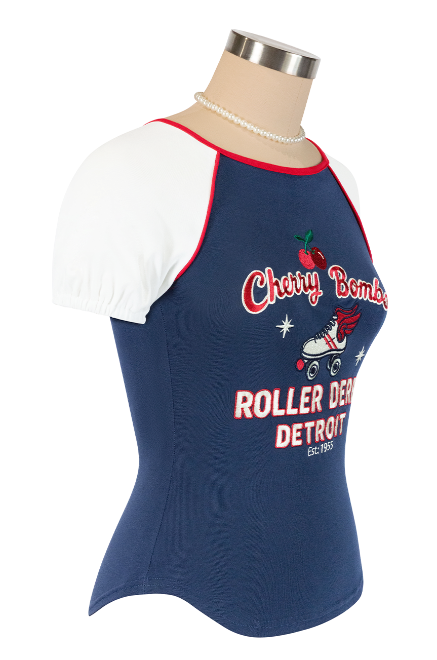 Cherry Bomb Roller Derby T-Shirt
