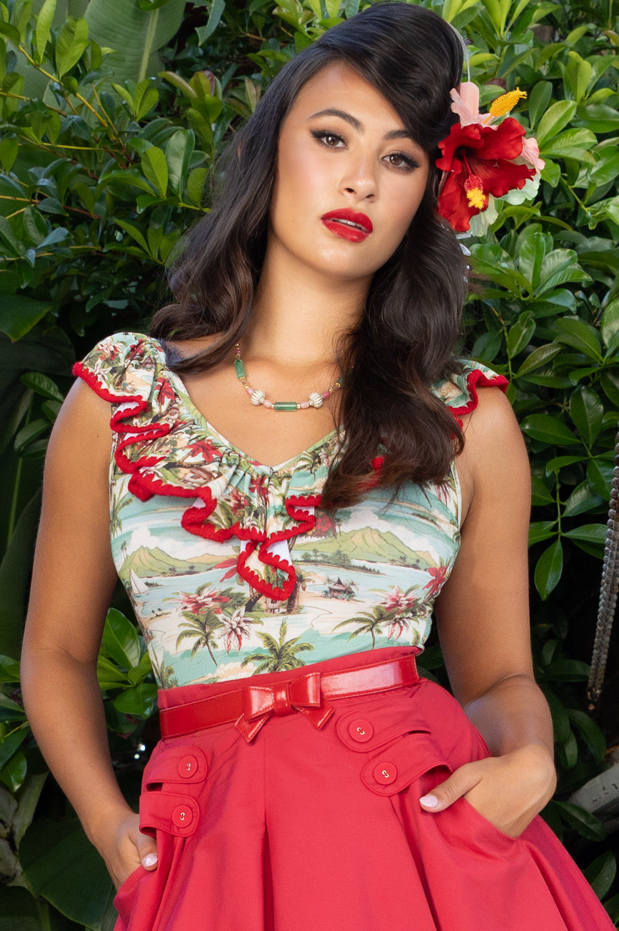 Tiki Island Classic Top (Print)