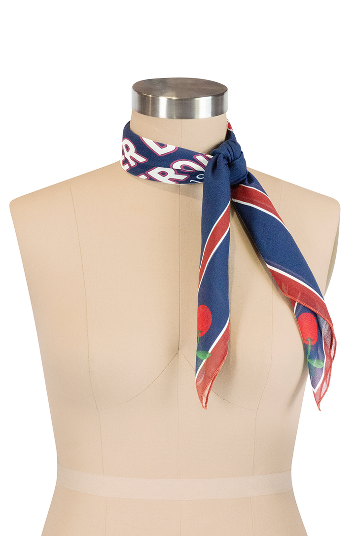 Cherry Bomb Scarf (Roller Derby)