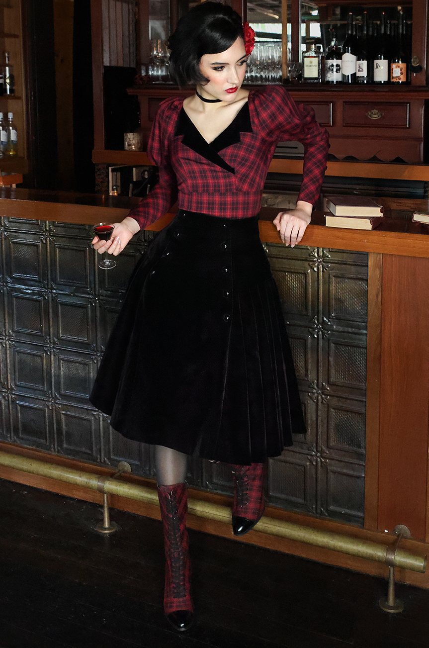 Rouge Noir Victoriana Boot