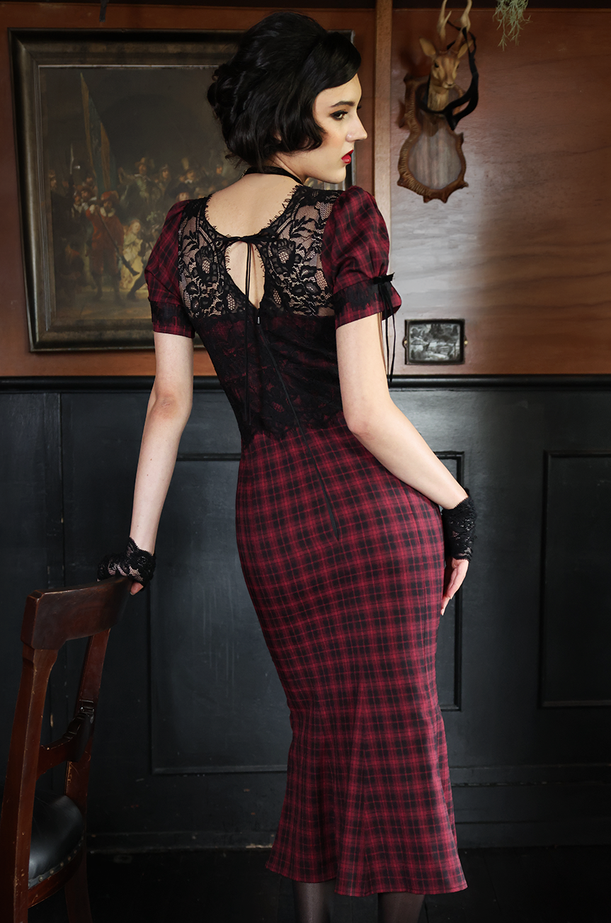 Rouge Noir Wiggle Dress