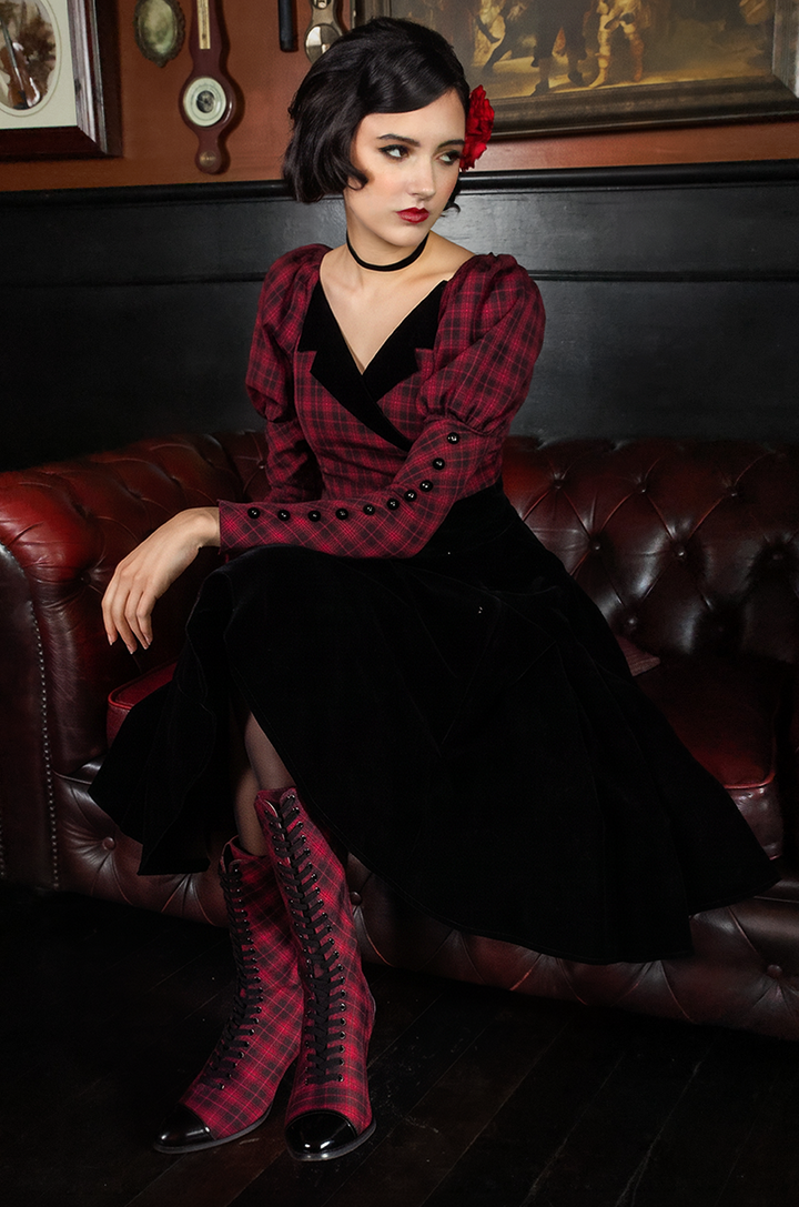 Rouge Noir Victoriana Boot