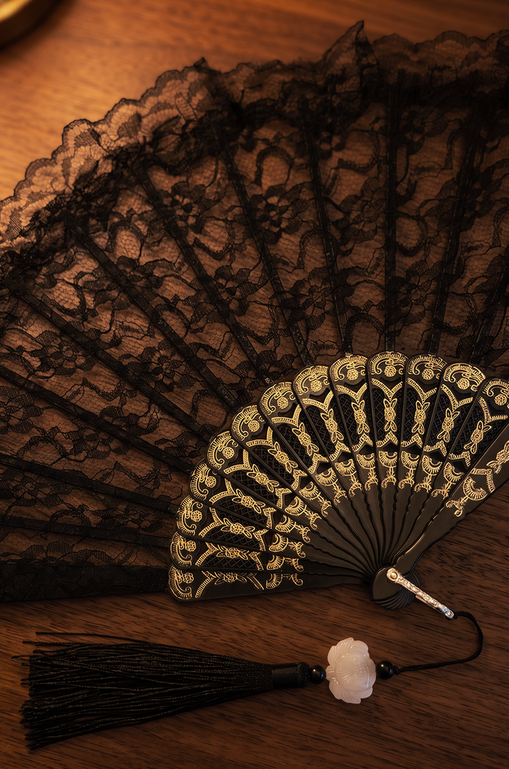 Rouge Noir Follies Mystique Fan