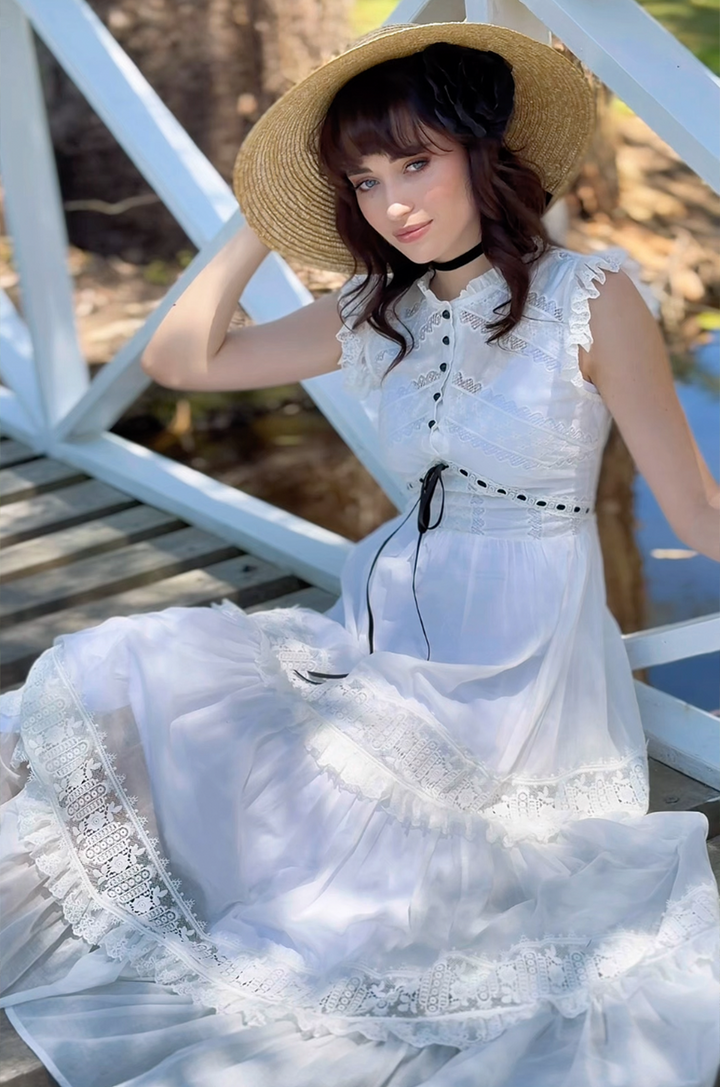 Porcelain Maxi Dress