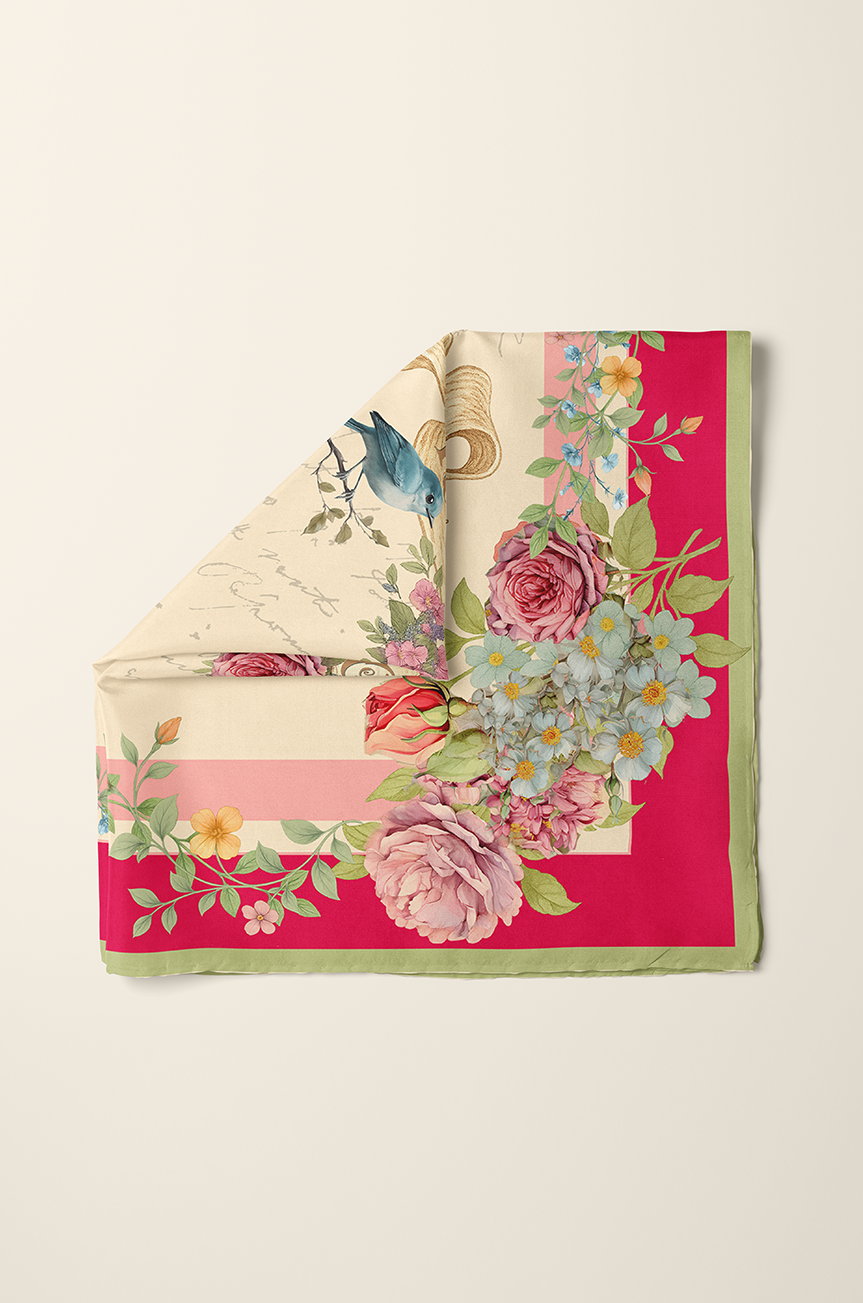 Birdsong Scarf Dawn Chorus Edition