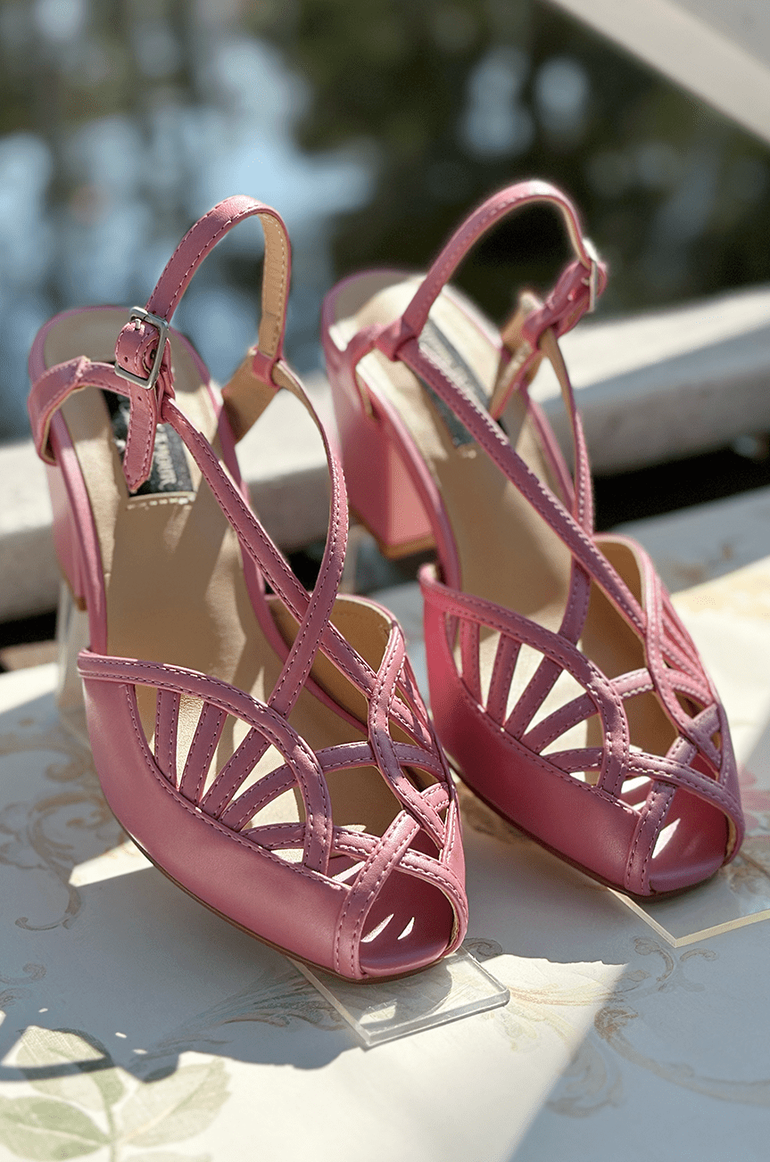 French Vacation Shoe (Pink) - Kitten D'Amour