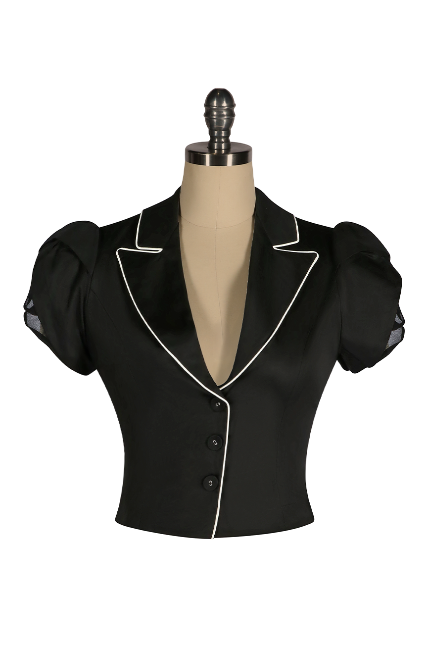 D'Amour Bustle Jacket (Black)