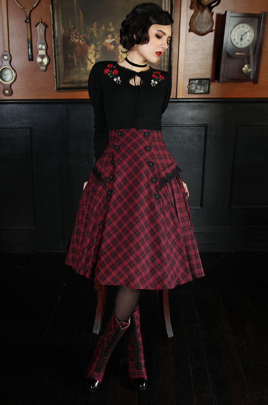 Rouge Noir Full Skirt