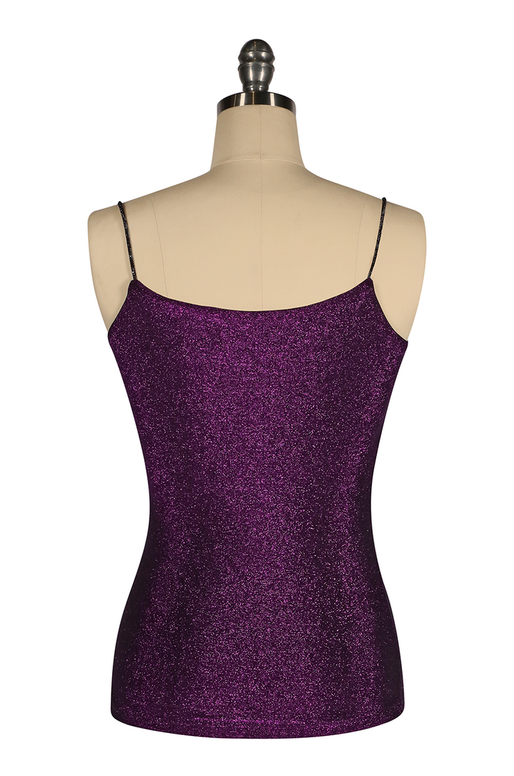 Sunset Strip Cowl Camisole (Purple)