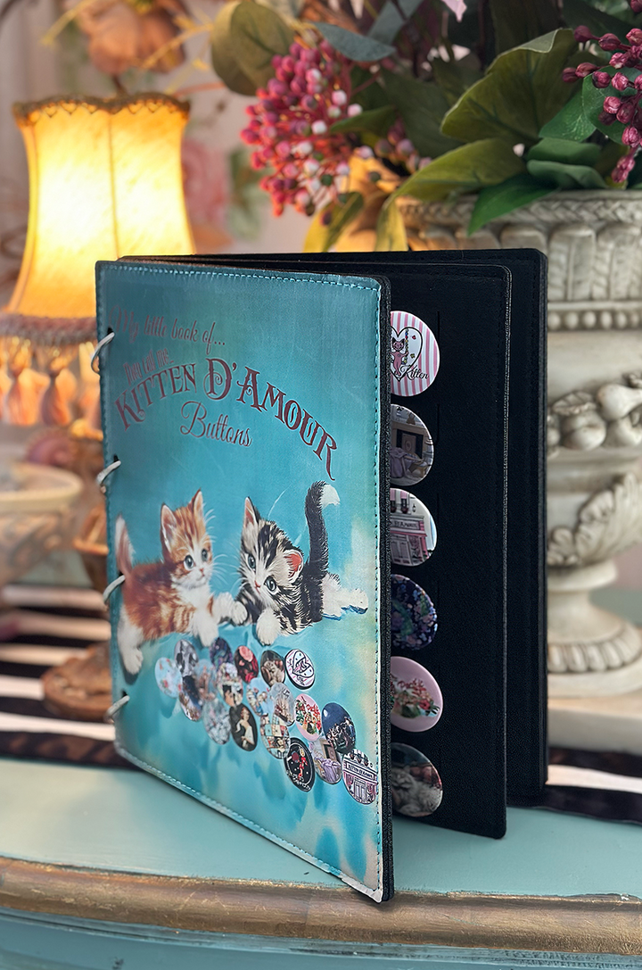 My Little Book Of... Kitten D'Amour Buttons