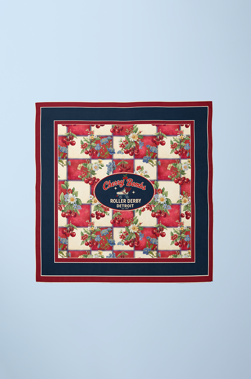 Cherry Bomb Scarf (Cherries)