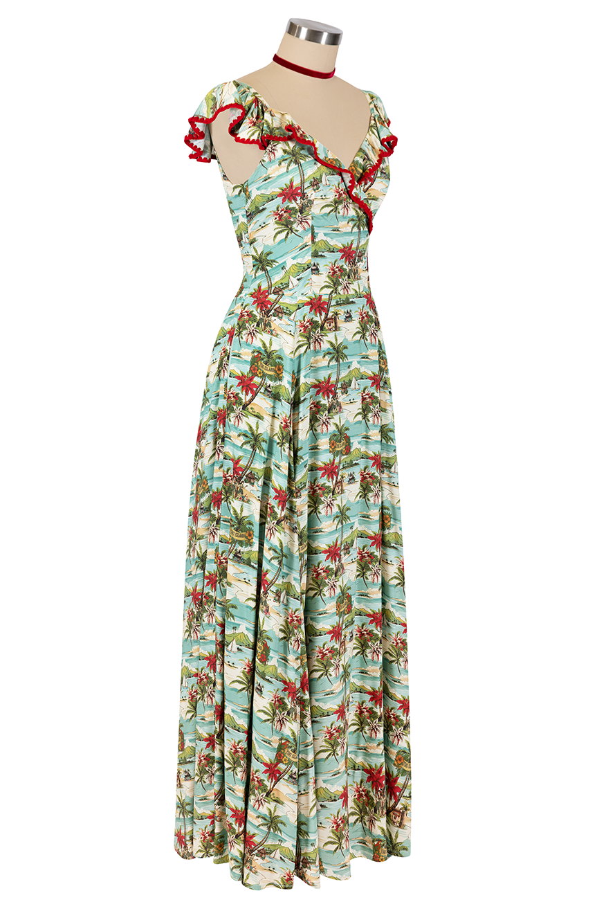 Tiki Island Maxi Dress