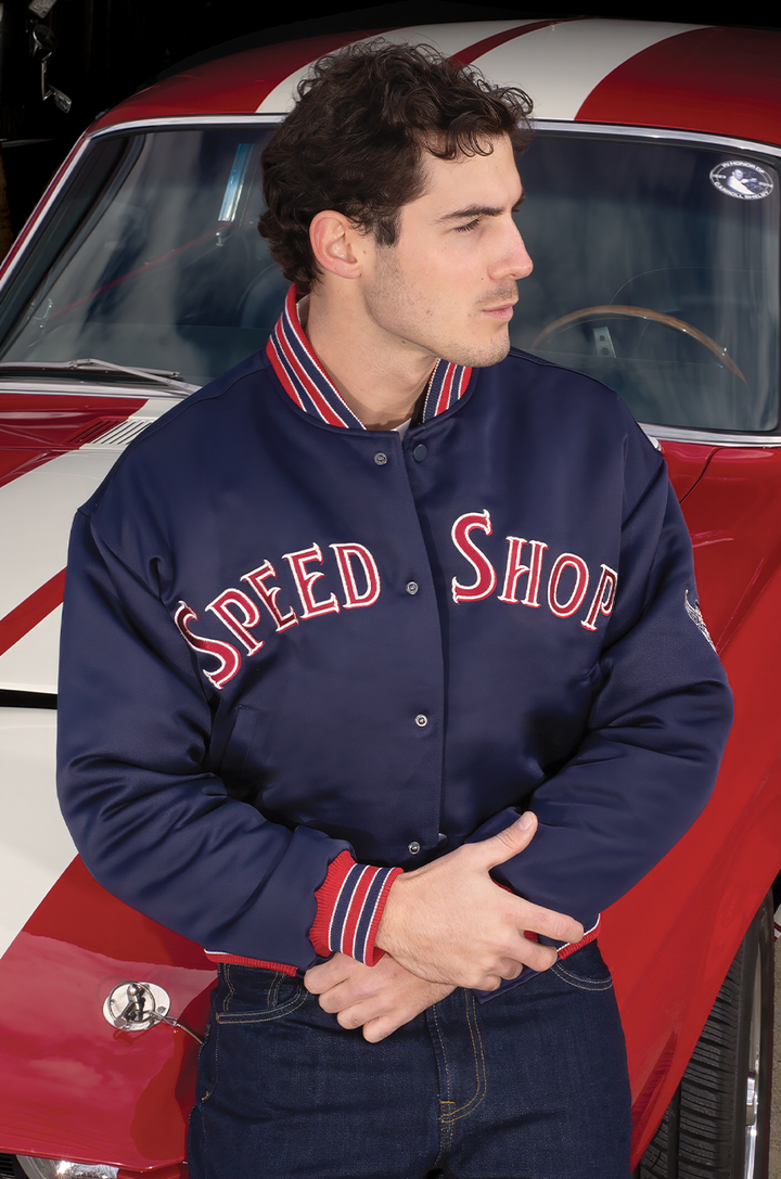 Speed Shop Baseball Jacket