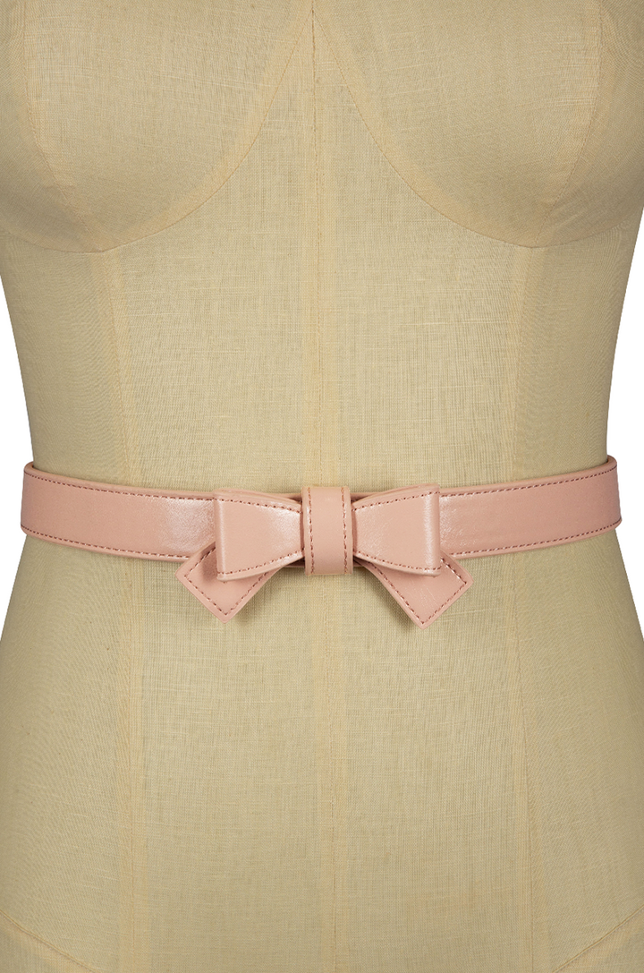 Pretty Kitty Follies Bow Belt (Pink)