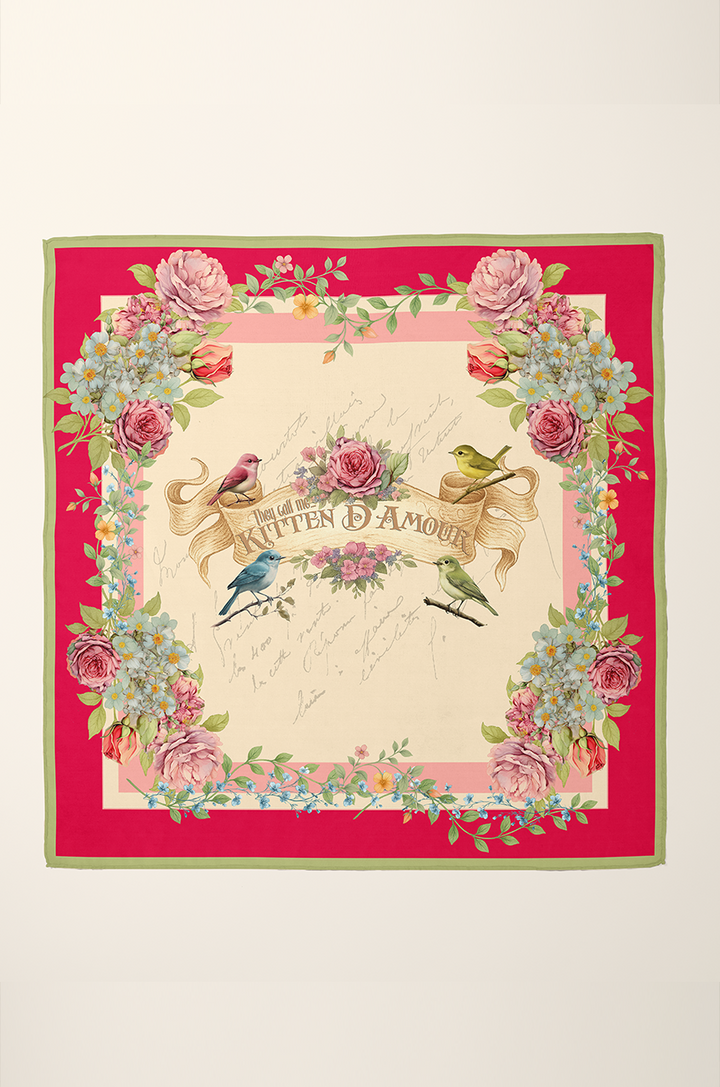 Birdsong Scarf Dawn Chorus Edition