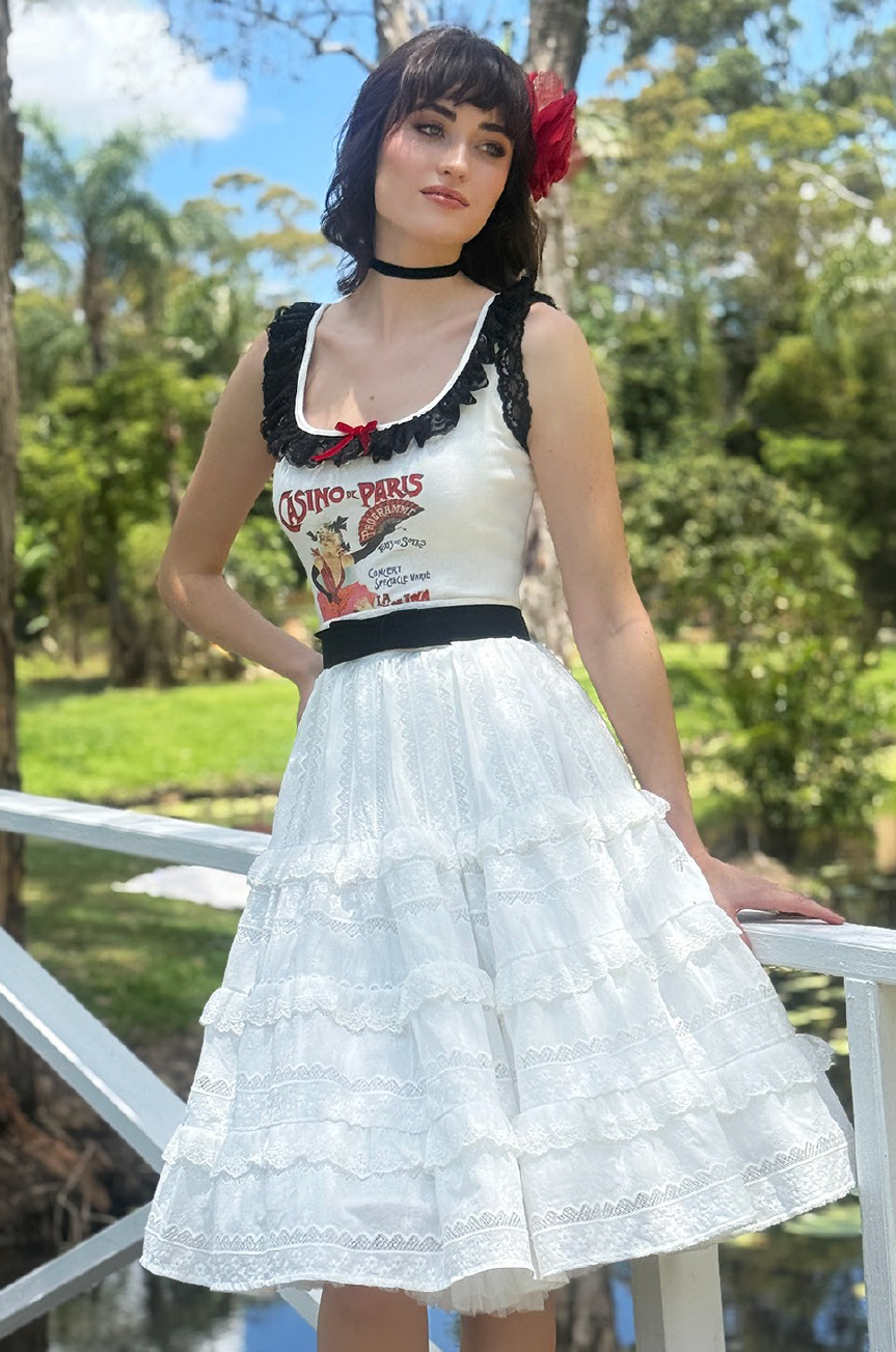 Porcelain Full Skirt