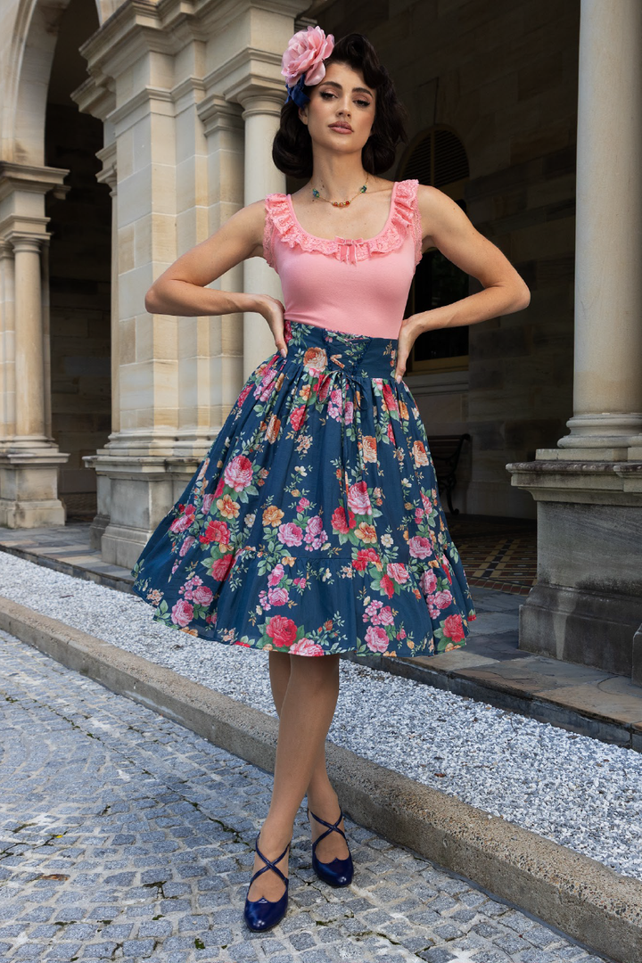 Fiorenza Full Skirt (Floral)