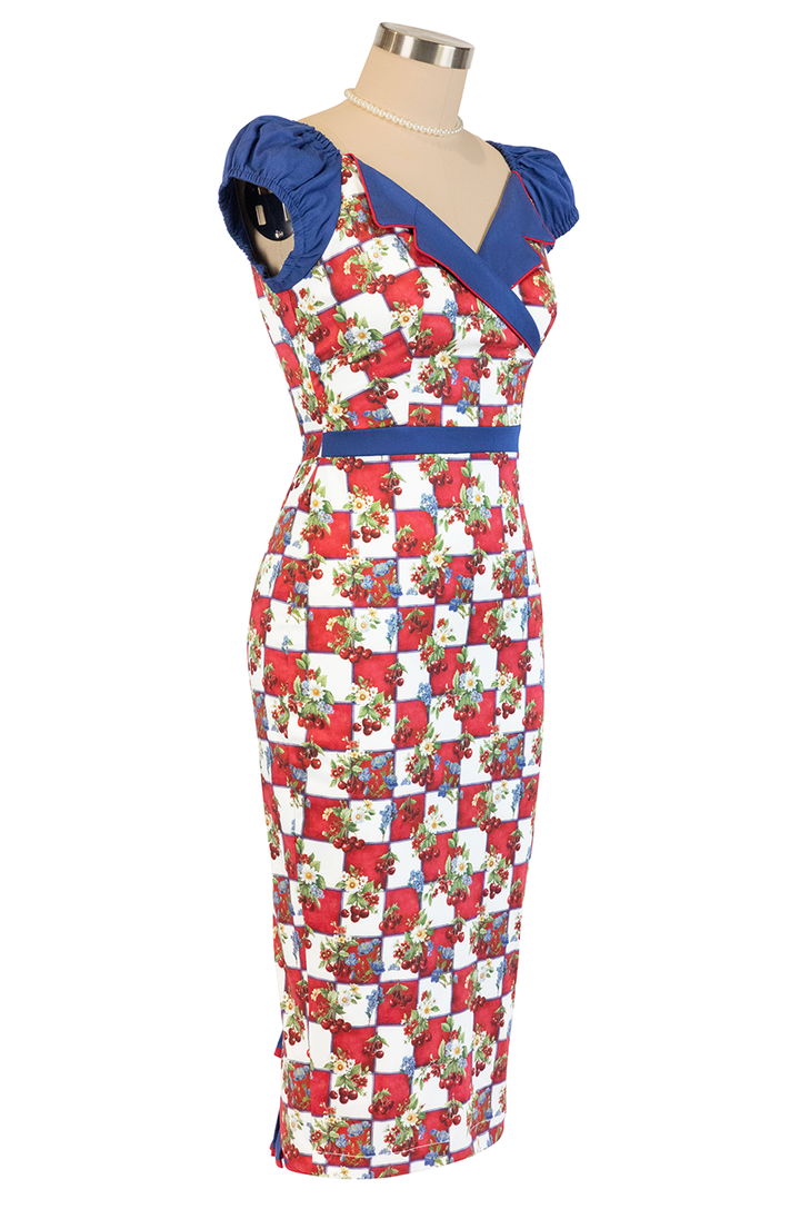 Cherry Bomb Wiggle Dress