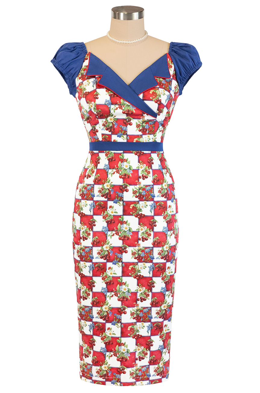 Cherry Bomb Wiggle Dress