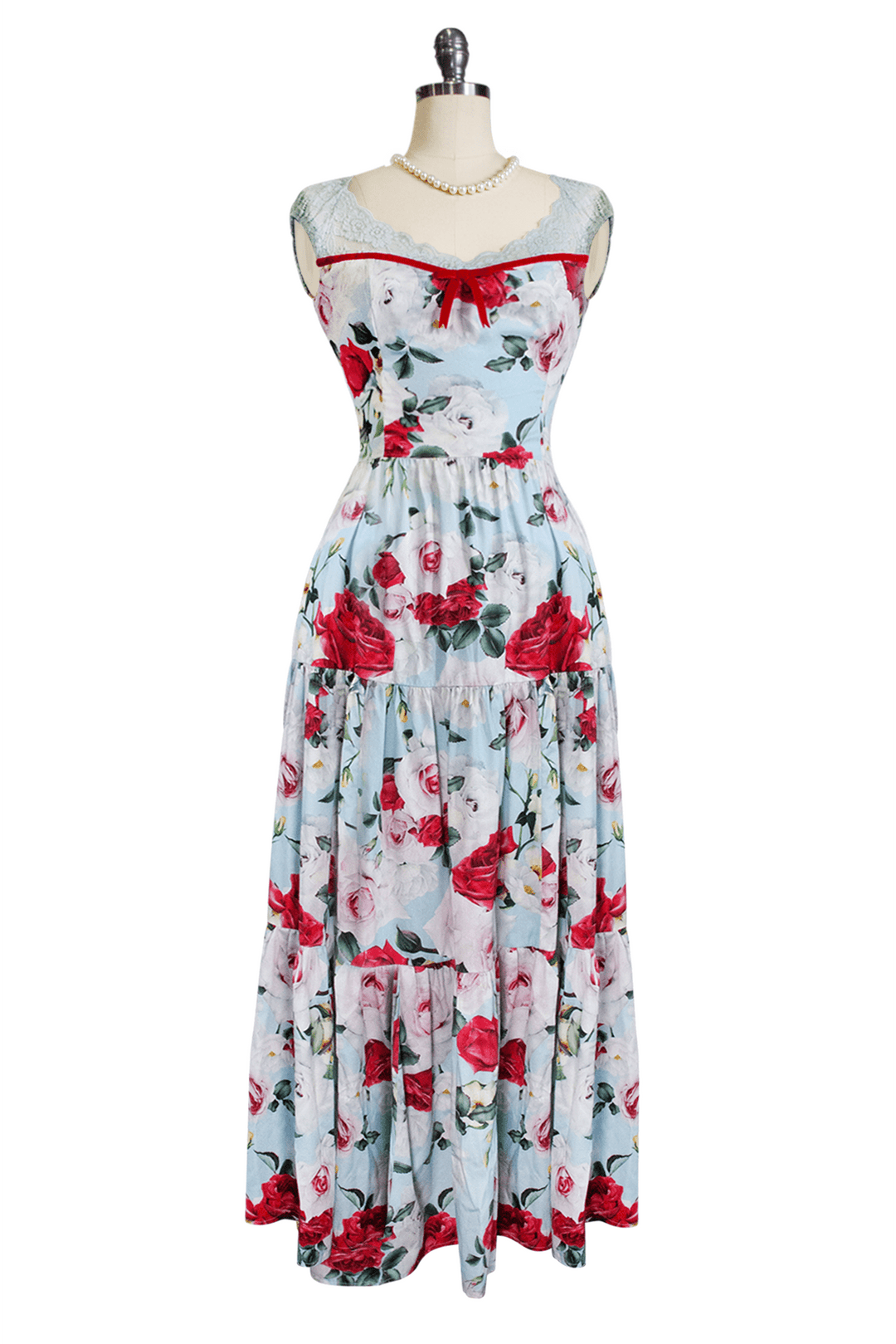 Tea Rose Maxi Dress - Kitten D'Amour