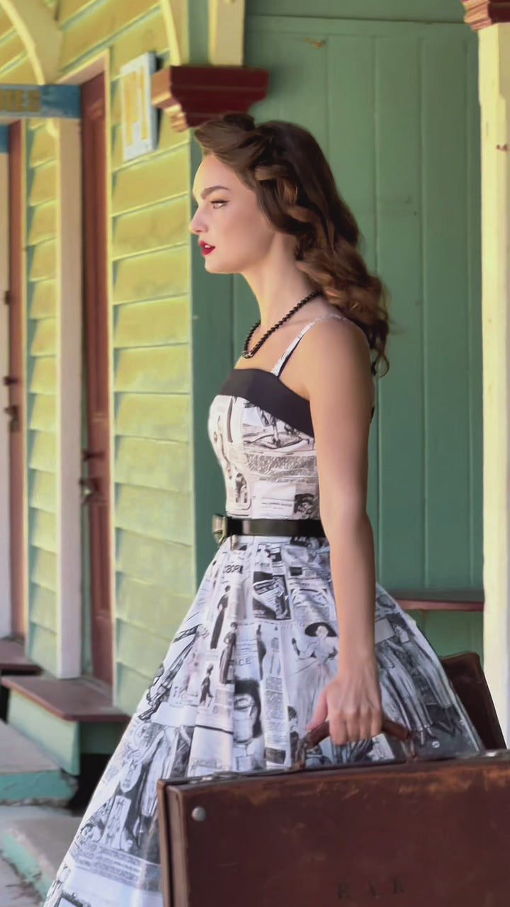 Read All About It Maxi Dress